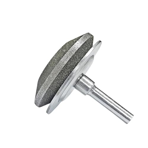 Universeller Diamant-Rasenmäherklingenschärfer | Verschleißfestes Gartenwerkzeug aus Metall, kompatibel mit jeder elektrischen Handbohrmaschine​ von FHAJKTJB