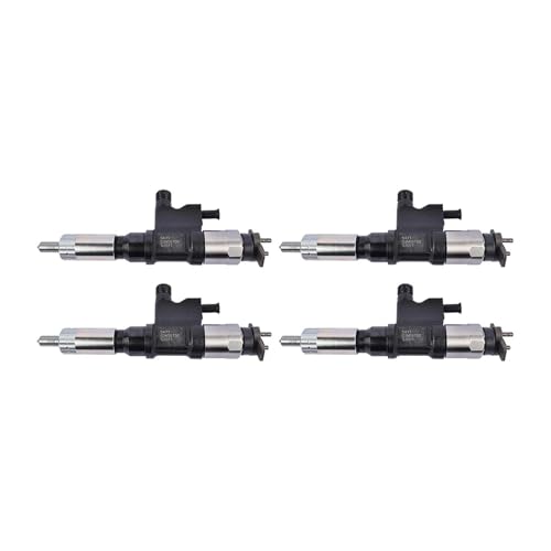 4 STÜCKE Dieselkraftstoffinjektor DE5471 Kompatibel Mit Denso 01-07 Isuzu NPR NPR-HD 4HK1 095000-5471 095000-8901 086547479165 8-98151837-0 von FHASDBNOY