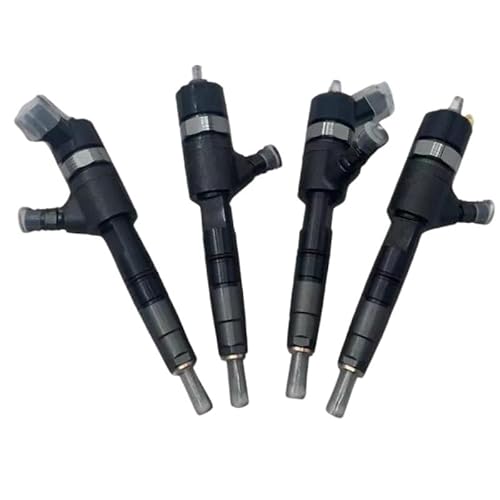 4 Stück Diesel-Kraftstoffeinspritzdüsen 129E0153100 0445110508 Kompatibel mit Yanmar 4TNV98 4TNV88C Motor Ersetzen Sie Teile Kraftstoffversorgungssystem-Injektor von FHASDBNOY