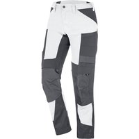 Arbeitshose Bundhose leo elastisch 122110 1012 weiß anthrazit Gr. 66 - FHB von FHB