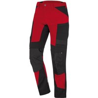 Arbeitshose Bundhose leo elastisch 122110 3320 rot schwarz Gr. 27 - FHB von FHB