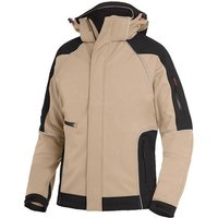 Arbeitsjacke Softshelljacke walter 78518 1320 beige schwarz Gr. xl - FHB von FHB