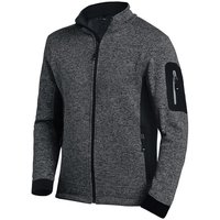 Arbeitsjacke Strick Fleece christoph 79595 1220 anthrazit schwarz Gr. 5XL - FHB von FHB