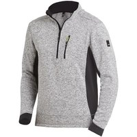 Arbeitspullover Troyer Strick Fleece patrick 79597 1120 grau schwarz Gr. m - FHB Arbeitspullover Troyer Strick Fleece patrick 79597 1120 grau schwarz Gr. m - FHB von FHB