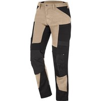 FHB Arbeitshose Bundhose LEO elastisch 122110 1320 beige schwarz Gr. 23 von FHB