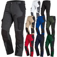 FHB - Arbeitshose florian, grau-schwarz, Gr.54 von FHB