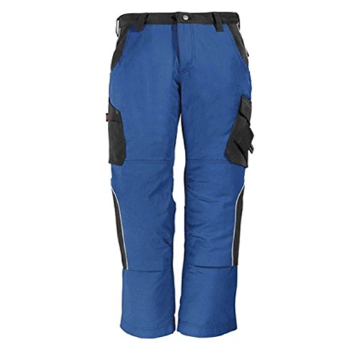 FHB Premium Bundhose Twill 300, 1 Stück, 50, royalblau / schwarz, 35-130430-3620-50 von FHB