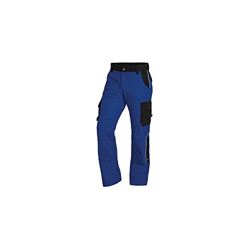 FHB Premium Bundhose Twill 300, 1 Stück, 52, royalblau / schwarz, 35-130430-3620-52 von FHB