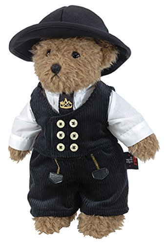 FHB Zunft-Teddy Eddy, größe 35 cm, schwarz, 87800-20- von FHB