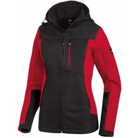 Julia Softshell-Jacke Damen, rot-schwarz, Gr. s - FHB von FHB