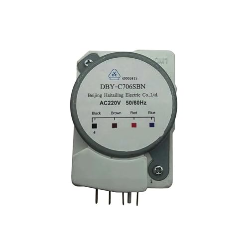 1 Stück Kühlschrankzubehör AC220V Abtausteuerung Timing-Starter DBY-C706SBN Abtau-Timer, Kompatibel Mit Galanz, Kühlschrank 1 Stück Kühlschrankzubehör AC220V Abtausteuerung Timing-Starter DBY-C706SBN Abtau-Timer, Kompatibel Mit Galanz, Kühlschrank von FHBNNYRPH