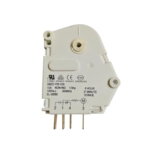 110 V-120 V Frostentfernungstimer For Kühlschrank DBZC-725-1D5 Abtautimer-Controller Kühlschrank Mit Gefrierfach Ersatzzubehör von FHBNNYRPH