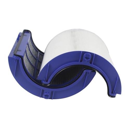 Ersatzfilter, Kompatibel Mit Dyson, HP04 TP04 DP04 TP05 DP05 Luftreiniger, Versiegelt, Zweistufig, 360° Pure Cool Fan, Kombi-Glas-HEPA-Filter(1pcs White Filter) von FHBNNYRPH