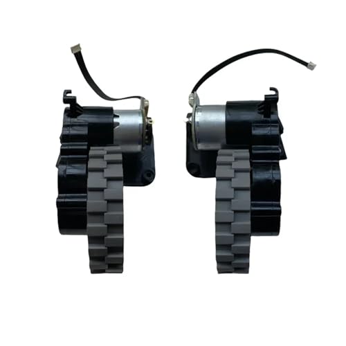 FHBNNYRPH Radmotorbaugruppe for Roboterstaubsauger, Kompatibel Mit Redmond, RV-R650s, RV-R670S, Zigma Spark 980, Zubehör for Roboterstaubsauger(R L 2PCS) von FHBNNYRPH