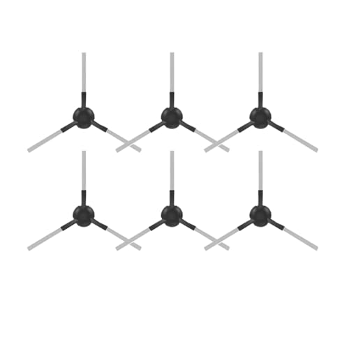 Kompatibel Mit Jonr,P20 PRO / T5 Pro Roboter-Staubsauger-Zubehör, Seitenbürsten-Ersatz(6pcs) von FHBNNYRPH