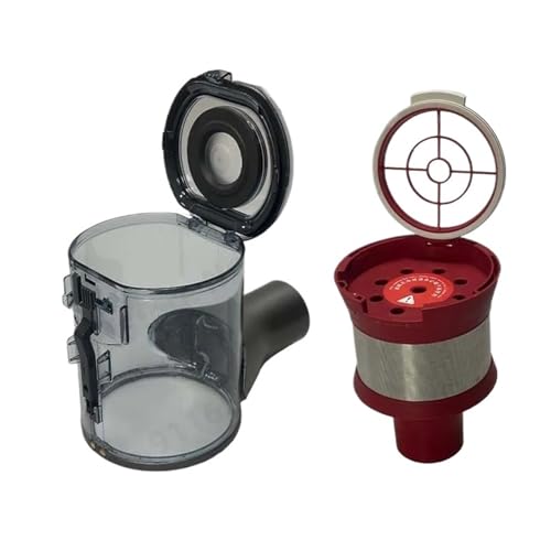Kompatibel Mit Roborock ， H7 Staubsauger Ersatzteile Mace Plus Staubbehälter Staubbox Zyklon Montagemodul Rot Zubehör(1set) von FHBNNYRPH