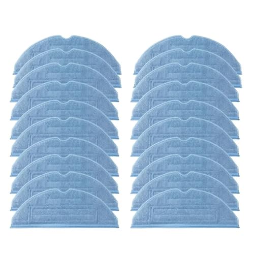 Mopp-Ersatzpads, Kompatibel Mit Roborock, S7, S7+, S7MaxV, S7MaxV Plus, T7S T7plus T7S Plus Roboter-Mikrofaser-Baumwoll-Mopptuch(20pcs) von FHBNNYRPH