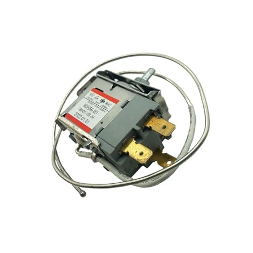 FHBNNYRPH WDF25K-001 Kühlschrank-Thermostat-Temperaturschalter, Kompatibel Mit Electrolux, Kompatibel Mit TCL, Kompatibel Mit Homa, Kühlschrankzubehör FHBNNYRPH WDF25K-001 Kühlschrank-Thermostat-Temperaturschalter, Kompatibel Mit Electrolux, Kompatibel Mit TCL, Kompatibel Mit Homa, Kühlschrankzubehör von FHBNNYRPH