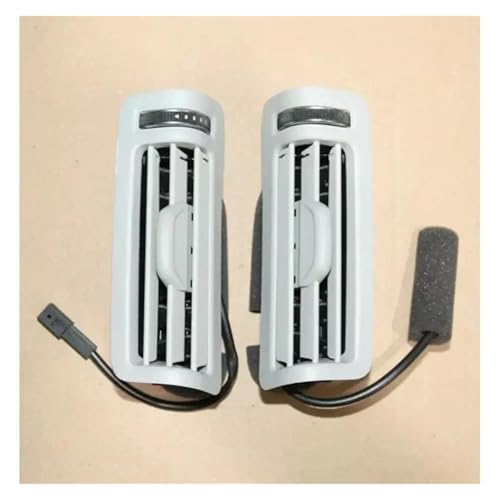 FHCBUTAE Für A6 C8 2019 2020 2021 2022 2023 2024 A7 Q8 4KD819209 Klimaanlage Outlet Klimaanlage Oberen B-Säule Vent Auto-Klimaanlagen-Entlüftungsauslass(Grey a Pair) von FHCBUTAE
