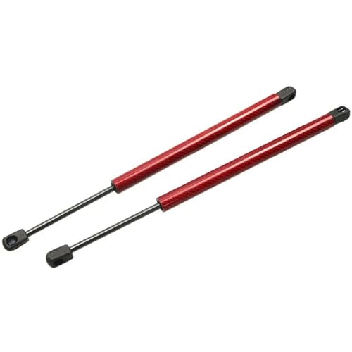 FHCBUTAE Heckklappendämpfer Für C&hevrolet Für Tigra Coupe 1994-2000 Heckklappe Lift Unterstützt Trunk Boot Gas Streben Schock Frühling Dämpfer Stützstange Heckklappe(Red Carbon Fiber) von FHCBUTAE