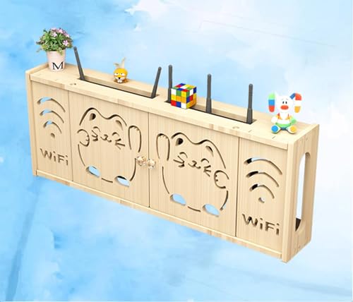 Router-Aufbewahrungsbox Wandhalterung Aufbewahrungsbox Zur Wandmontage Kleine Wandregale Modern Kabel Boxen Aufbewahrung,B-71x28cm Router-Aufbewahrungsbox Wandhalterung Aufbewahrungsbox Zur Wandmontage Kleine Wandregale Modern Kabel Boxen Aufbewahrung,B-71x28cm von FHCSAO