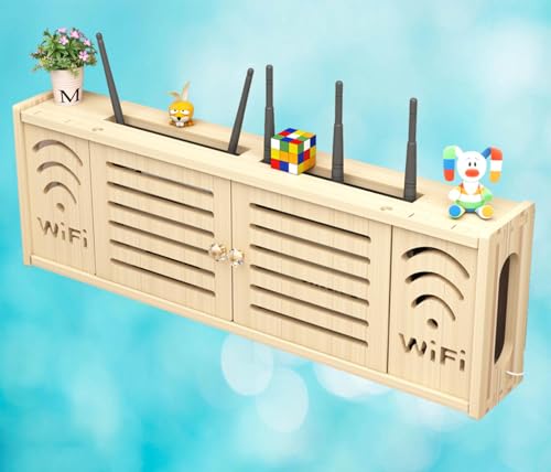 Router Rack Mount Wifi Router Bracket Wall Hanging Wall Mount Box Hanging Storage Box, C-71x24cm Router Rack Mount Wifi Router Bracket Wall Hanging Wall Mount Box Hanging Storage Box, C-71x24cm von FHCSAO