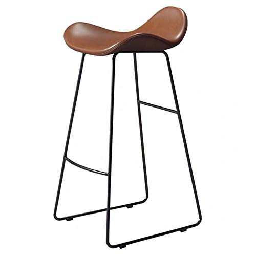 FHDCNTO Stuhl Moderne Barchairs Iron Bar Cafe Kitchen Breakfast Bar Stuhl Haushaltsmöbel Höhe 65/75 cm Mehrfarbig Optional (Größe: 65 cm, Farbe: 006) von FHDCNTO