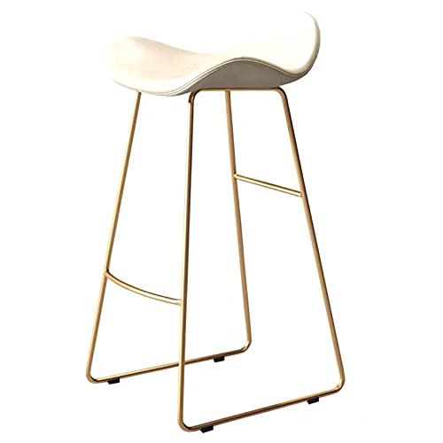 FHDCNTO Stuhl Moderne Barchairs Iron Bar Cafe Kitchen Breakfast Bar Stuhl Haushaltsmöbel Höhe 65/75 cm Multi-Farben Optional (Größe: 75 cm, Farbe: 002) von FHDCNTO