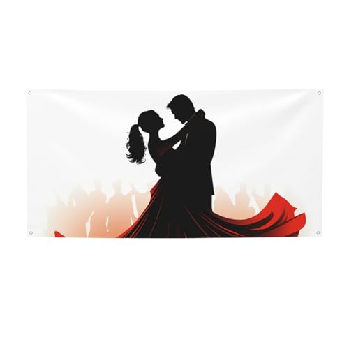 Ballsaal Dance Banner Druck Indoor Outdoor Flagge Party Banner und Schilder personalisiert Poster Foto Hintergrund für Business Abschluss Hochzeit Event Dekoration Medium Ballsaal Dance Banner Druck Indoor Outdoor Flagge Party Banner und Schilder personalisiert Poster Foto Hintergrund für Business Abschluss Hochzeit Event Dekoration Medium von FHEBNDS