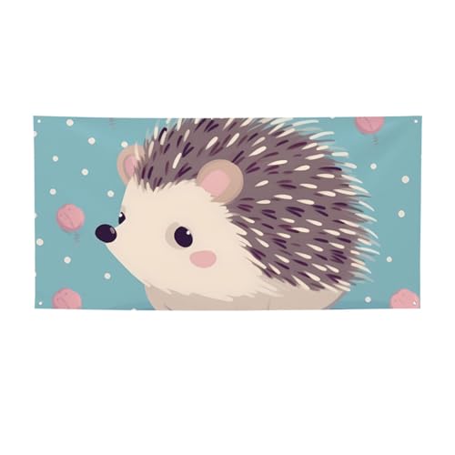Igel-Polkadot-Banner, Druck für drinnen und draußen, Party-Banner und Schilder, personalisierbares Poster, Foto-Hintergrund, für Business, Abschlussfeier, Hochzeit, Veranstaltung, Dekoration, klein Igel-Polkadot-Banner, Druck für drinnen und draußen, Party-Banner und Schilder, personalisierbares Poster, Foto-Hintergrund, für Business, Abschlussfeier, Hochzeit, Veranstaltung, Dekoration, klein von FHEBNDS