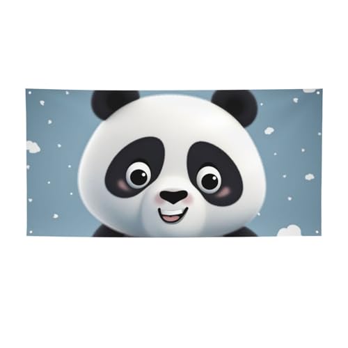 Panda-Cartoon-Banner, Druck für drinnen und draußen, Party-Banner und Schilder, personalisiertes Poster, Foto-Hintergrund, für Business, Abschlussfeier, Hochzeit, Veranstaltung, Dekoration, klein Panda-Cartoon-Banner, Druck für drinnen und draußen, Party-Banner und Schilder, personalisiertes Poster, Foto-Hintergrund, für Business, Abschlussfeier, Hochzeit, Veranstaltung, Dekoration, klein von FHEBNDS