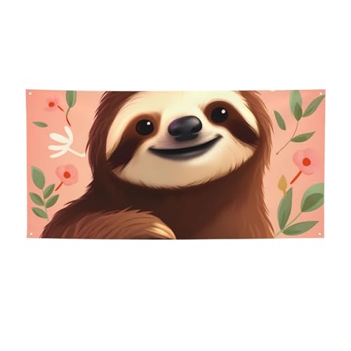 You Are Awesome Faultier-Banner, Druck für drinnen und draußen, Party-Banner und Schilder, personalisiertes Poster, Foto-Hintergrund, für Business, Abschlussfeier, Hochzeit, Veranstaltung, Dekoration You Are Awesome Faultier-Banner, Druck für drinnen und draußen, Party-Banner und Schilder, personalisiertes Poster, Foto-Hintergrund, für Business, Abschlussfeier, Hochzeit, Veranstaltung, Dekoration von FHEBNDS