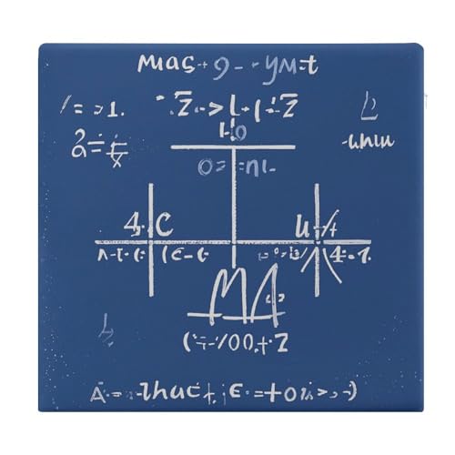 Weiches quadratisches Sitzkissen aus Memory-Schaum, Stuhlkissen für Esszimmerstühle, mathematische Formel, Outdoor/Innenbereich, abnehmbares Sitzkissen für Autositze, Terrasse, Büro von FHECVBN