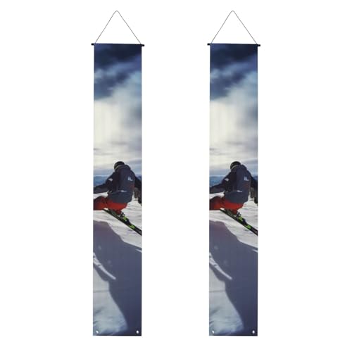 2 Stück Winter-Ski-Veranda-Banner, Haustürschild, elegante Heimdekoration, hängende Flaggen, Veranda-Schild, Willkommensbanner für den Innen- und Außenbereich, Urlaubsbedarf, 180 x 30 cm 2 Stück Winter-Ski-Veranda-Banner, Haustürschild, elegante Heimdekoration, hängende Flaggen, Veranda-Schild, Willkommensbanner für den Innen- und Außenbereich, Urlaubsbedarf, 180 x 30 cm von FHEDVBN