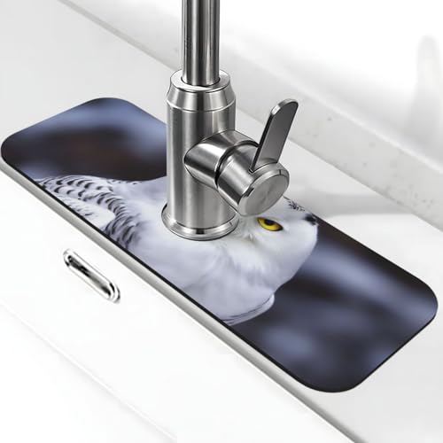 Arctic Owl Wasserhahnmatte für Küchenspüle – 2025 Premium-Upgrade: Super saugfähiger Kieselgur, schnell trocknender Wasserhahn-Saugnapf, waschbar, Küchenspüle, Spritzschutz, 14 x 38 cm Arctic Owl Wasserhahnmatte für Küchenspüle – 2025 Premium-Upgrade: Super saugfähiger Kieselgur, schnell trocknender Wasserhahn-Saugnapf, waschbar, Küchenspüle, Spritzschutz, 14 x 38 cm von FHEDVBN