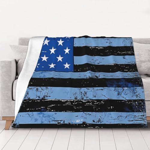 FHESDMN Flanell-Fleece-Decke, Retro-Stil, dünne Linie, bedruckt, Motiv: USA-Flagge, Couchdecke, Sofas, flauschige, dicke Decken sind für alle Jahreszeiten geeignet, 50 x 40 cm FHESDMN Flanell-Fleece-Decke, Retro-Stil, dünne Linie, bedruckt, Motiv: USA-Flagge, Couchdecke, Sofas, flauschige, dicke Decken sind für alle Jahreszeiten geeignet, 50 x 40 cm von FHESDMN