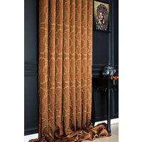 Vorhang Panel Gestreift Gemusterten Stoff Luxus Schlafzimmer Wohnzimmer Benutzerdefinierte Größe Drapieren von FHFABRIC