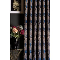 Navy Blau Vorhänge, Panel Luxus Vorhänge Für Schlafzimmer Wohnzimmer Gestreift Gemusterte Stoff Benutzerdefinierte Größe Drapieren von FHFABRIC