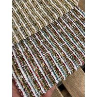 Vorhang Stoff Gestreift Luxus Schlafzimmer Wohnzimmer Bunte Benutzerdefinierte Größe Drapieren Weiß, Rot, Grün, Blau von FHFABRIC