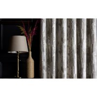 Weiß Grau Vorhänge, Ecru Vorhänge Panel, Luxus Für Schlafzimmer & Wohnzimmer Gestreift Gemusterten Stoff Benutzerdefinierte Größe Drapieren von FHFABRIC