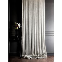 Weiß Und Gold Gardine Benutzerdefinierte Tüll Panel von FHFABRIC