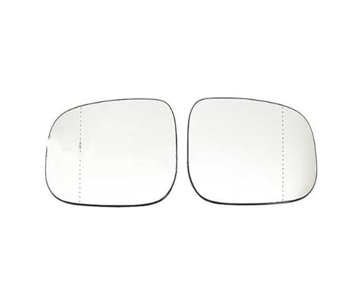 FHFB Rückspiegelglas Für Volvo C30 C70 V50 2006 2007 2008 2009 S40 S60 2007 2008-2010 Linsen Reverse Objektiv Rückspiegel 30762571 Reflektor Glas Auto Rückspiegelglas(Pair) von FHFB