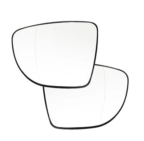 Rückspiegelglas Für Clio 4 2012-2019 Für Captur 2013-2020 Für Zoe 2012-2020 Linsen Rückfahrobjektiv Rückspiegelreflektor 963661063R Beheiztes Glas Auto Rückspiegelglas(Pair) von FHFB