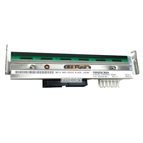 FHIEORY 252379-001 PrintHead Druckkopf für Printronix T4M Thermo-Barcode-Etikettendrucker, 203 dpi Auflösung, Original FHIEORY 252379-001 PrintHead Druckkopf für Printronix T4M Thermo-Barcode-Etikettendrucker, 203 dpi Auflösung, Original von FHIEORY