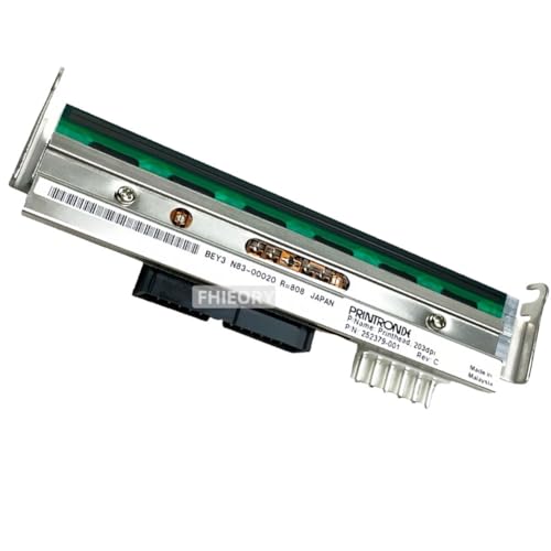 FHIEORY 252379-001 PrintHead Druckkopf für Printronix T4M Thermo-Barcode-Etikettendrucker, 203 dpi Auflösung, Original von FHIEORY