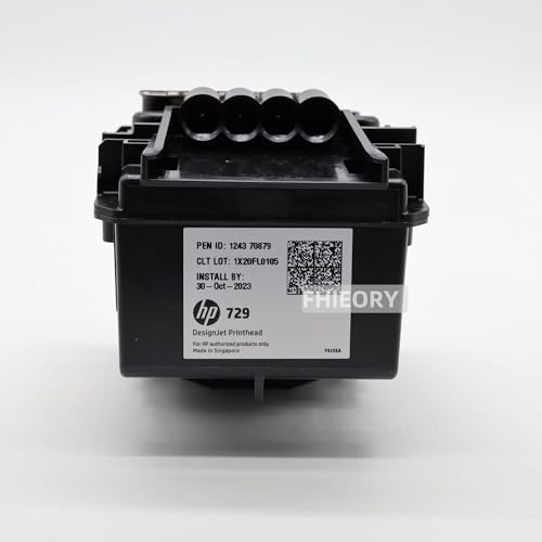 FHIEORY Original 729 DesignJet Druckkopf-Ersatz-Set (F9J81A) für DesignJet T830 MFP & T730 Großformat-Plotterdrucker von FHIEORY