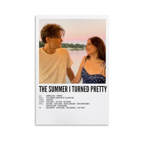 FHILTNMWC The Summer Poster I Turned Pretty Romantic Drama Movie Poster Print Painting for Bedroom Canvas Wall Art Aesthetic Decorative20x30cm Unframe-Style FHILTNMWC The Summer Poster I Turned Pretty Romantic Drama Movie Poster Print Painting for Bedroom Canvas Wall Art Aesthetic Decorative20x30cm Unframe-Style von FHILTNMWC