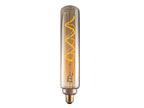FHL easy! E27 Filament LED Kolben 30cm Bernstein - 4 Watt, 220 Lumen - Deko Glühlampe von FHL easy
