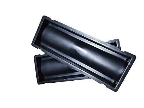 FHONYX 2 Stück Gießform Pflasterform Schablone für Beton 50x16x6cm, Trog, Ablauf, Entwässerungsrinne, Gartendekoration, Bodenbelag Platten, schalungsformen, DIY, Gehweg, Pflastersteine, Gießen von FHONYX