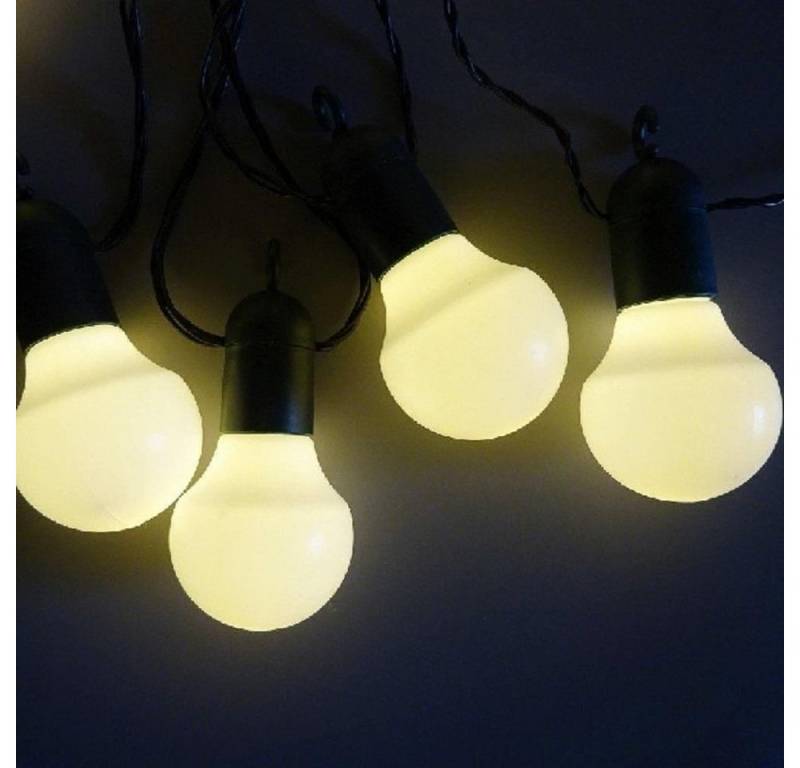 FHS LED-Lichterkette 18283 LED-Party-Lichterkette 20er Kugelornament von FHS
